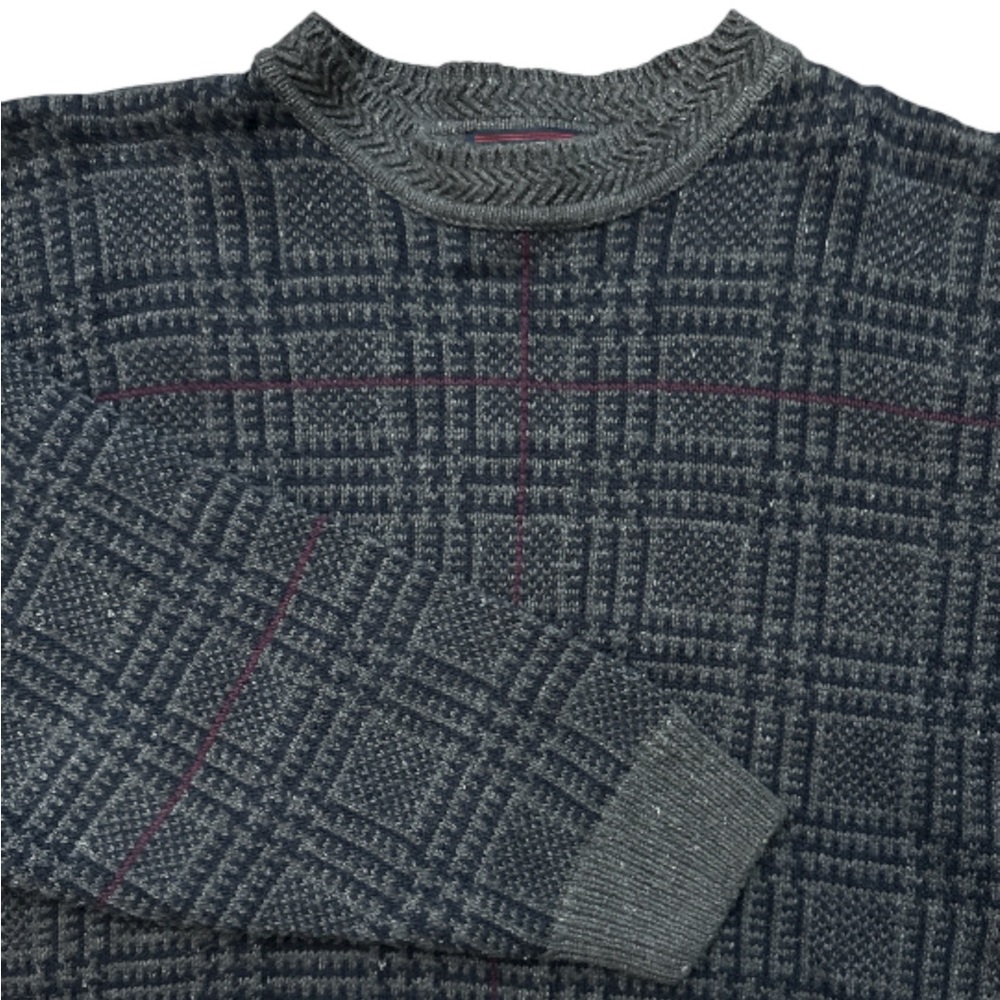 Vintage Roundtree & Yorke Sweater Men’s Size Large Multicolored‎ Grandpa Retro